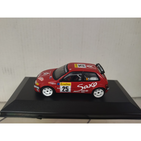 CITROEN SAXO KIT CAR 1999 RALLY MONTE CARLO PURAS 1:43 ALTAYA IXO DEFECT/NO RETROS