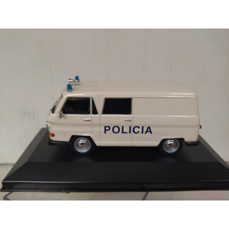 MERCEDES-BENZ N1300 1980 CNP POLICIA NACIONAL 1:43 IXO CAJA NO ORIGINAL/COLOR TEST