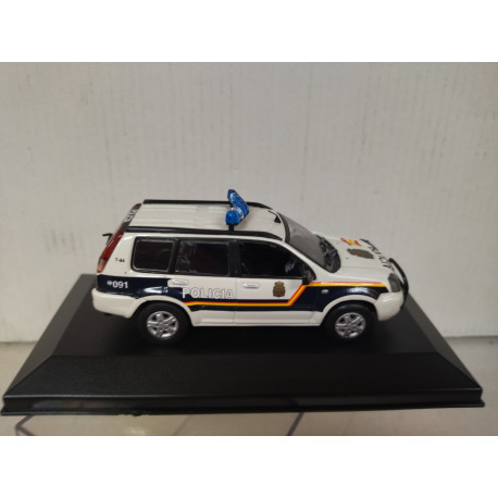 NISSAN X-TRAIL 2006 DGP POLICIA NACIONAL 1:43 ALTAYA IXO CAJA NO ORIGINAL