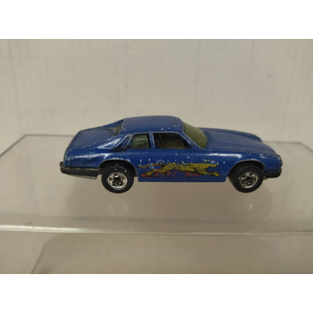 JAGUAR XJ-S BLUE VINTAGE 1:64 HOT WHEELS NO BOX