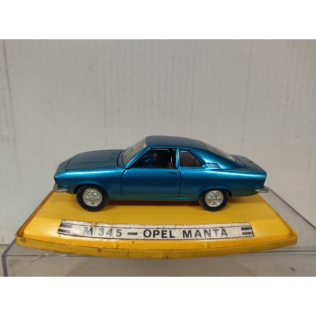 Pilen Opel Manta メタリックブルー　スペイン製 OPEL MANTA A AZUL 1:43 PILEN M-345 VINTAGE ORIGINAL/V FOTOS - BCN