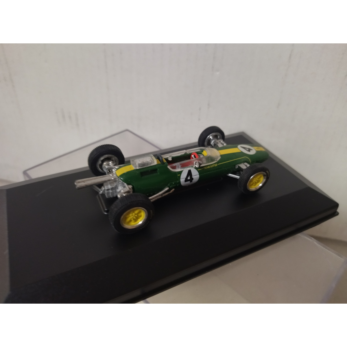 LOTUS 25 1963 FORMULA F1 WIN CLARK 1:43 RBA IXO CAJA NO ORIGINAL DEFECT ...