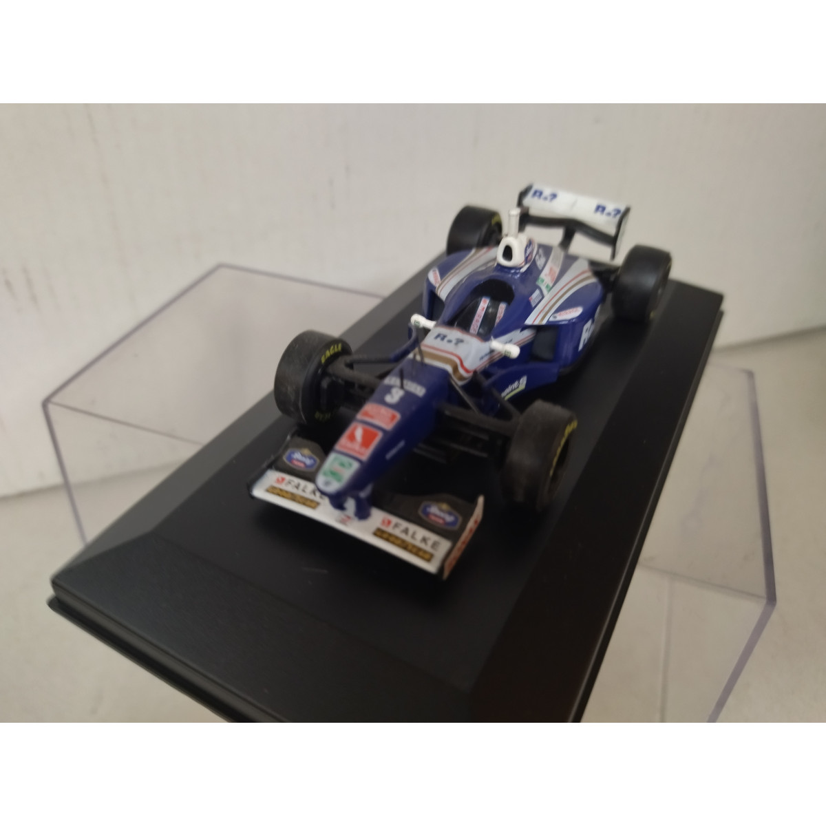 WILLIAMS FW19 1997 FORMULA F1 WIN VILLENEUVE 1:43 RBA IXO CAJA NO ...