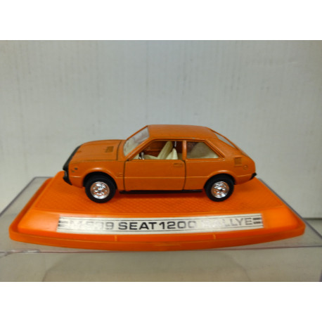 SEAT 1200 SPORT RALLYE ORANGE 1:43 PILEN M-539 VINTAGE ORIGINAL/V FOTOS