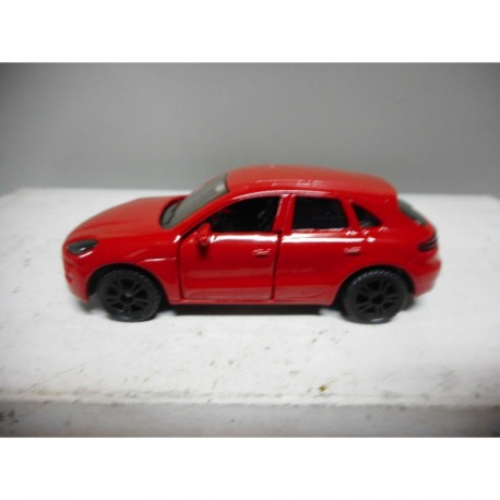 PORSCHE MACAN TURBO RED BLUE SIKU 1:55