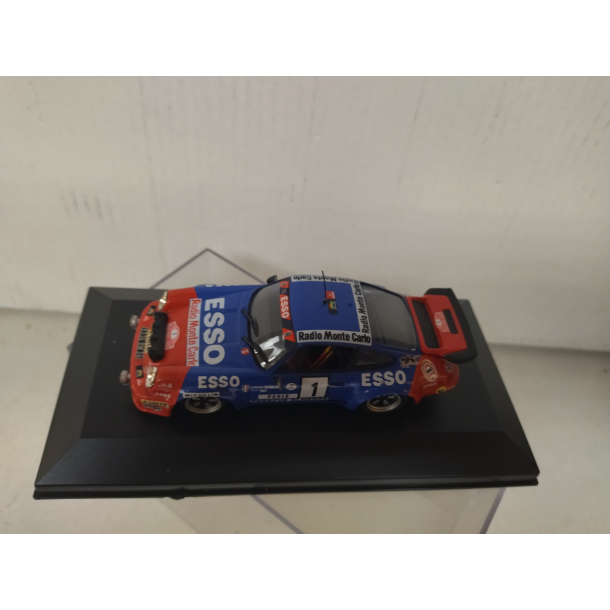 Porsche Carrera RS 1/43 – Rallye Monte Carlo 1979 (Radio Monte Carlo, ESSO)