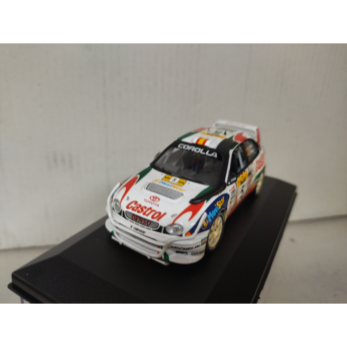 TOYOTA Corolla WRC Shell n°1 Defa Rally 1998 Hagstrom SKID 1/43 en