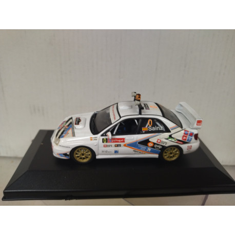 SUBARU IMPREZA 2005 Gr.N RALLY PORTUGAL COCHE 0 SAINZ 1:43 ALTAYA CAJA NO ORIGINAL