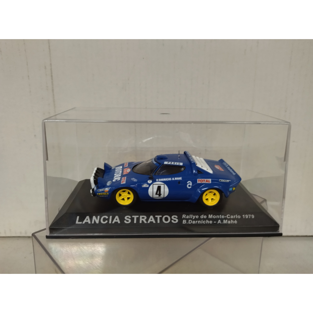 DECALS 1/12 REF 1214 LANCIA STRATOS DARNICHE RALLYE MONTE CARLO