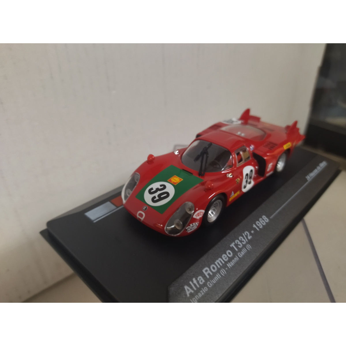 ALFA ROMEO T33/2 1968 24H Le Mans 1968 I. Giunti N. Galli 1/43 #39