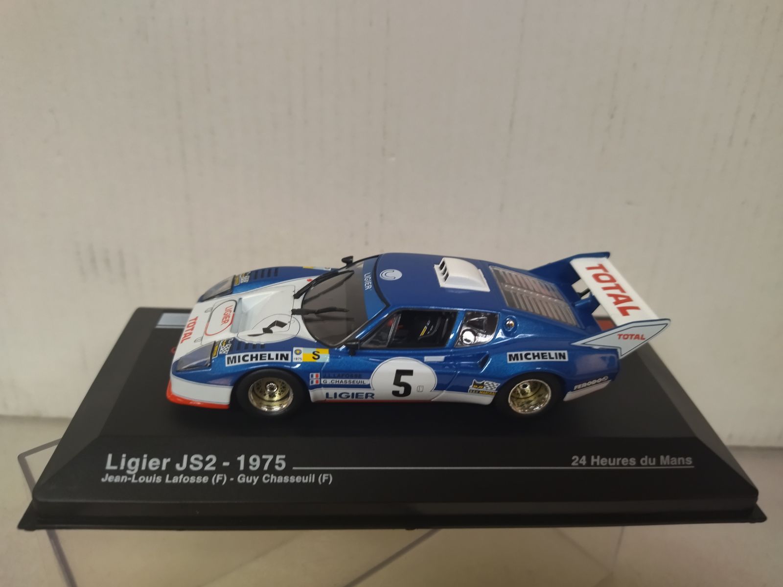 Ligier JS2 Jean Pierre Nicolas-Johnny Rives 1: 43WINNER Tour De Frankreich Auto