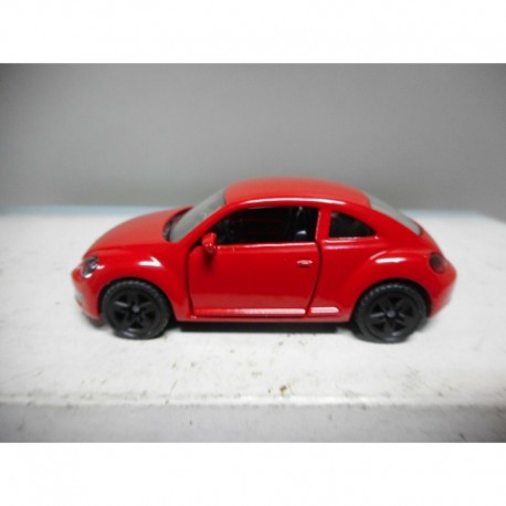 VOLKSWAGEN THE BEETLE RED THE BEETLE CABRIO BLUE SIKU 1417 1505 1:55