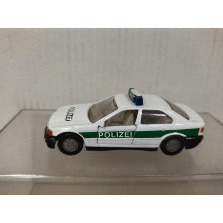 BMW E36 320i POLIZEI (3) 1:55/apx 1:64 SIKU 1352 NO BOX
