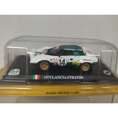 LANCIA STRATOS HF 1975 RALLY MONTE CARLO MUNARI 1:43 DelPRADO