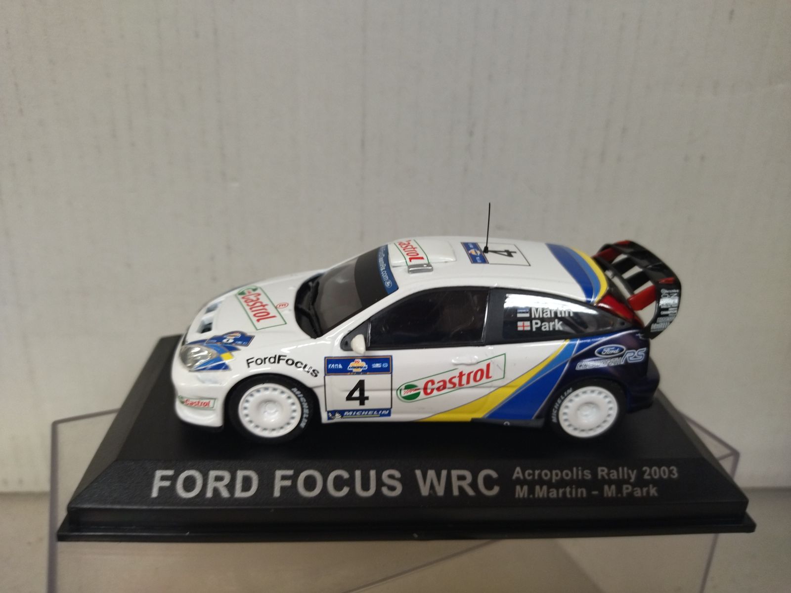Altaya 1/43 Ford Focus WRC N°AL201118H – Acropolis 2003 – Occasion