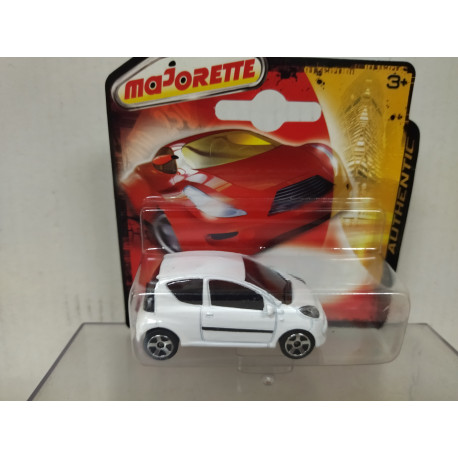 CITROEN C1 WHITE 1:55/apx 1:64 MAJORETTE 254 BOX