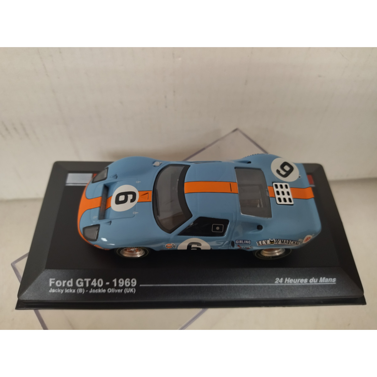 Miniature Ford GT40 MK I 1967 – IXO Altaya – Échelle 1/43
