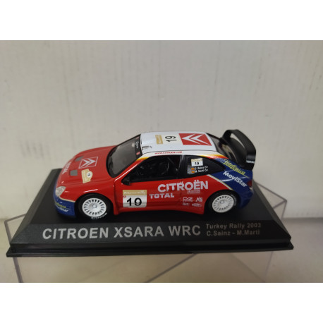 CITROEN XSARA WRC 2003 RALLY TURKEY SAINZ 1:43 ALTAYA IXO - BCN