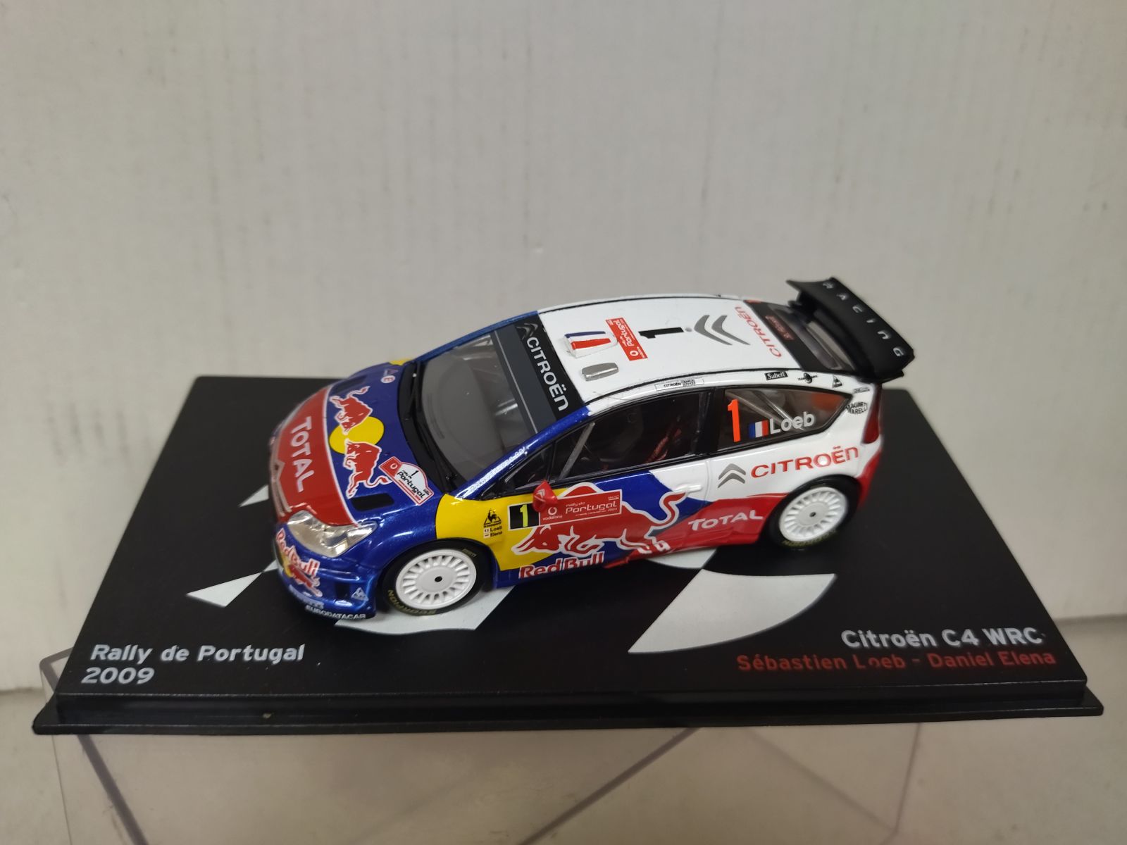 CITROEN C4 WRC 2009 RALLY PORTUGAL LOEB 1:43 ALTAYA IXO - BCN