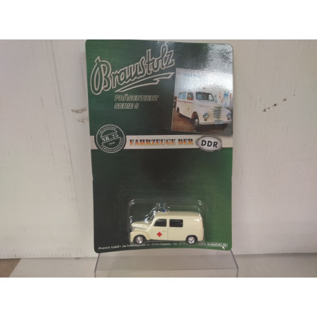 IFA FRAMO V901 AMBULANCE DDR MODELL 1:64 GRELL BRAUSTOLZ