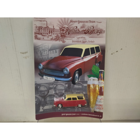 WARTBURG 311 KOMBI DDR MODELL 1:64 GRELL