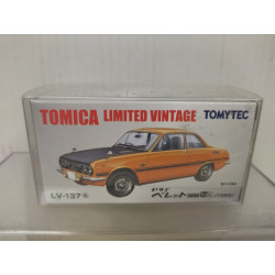 ISUZU BELLETT 1600 GT TYPE R 1:64 TOMICA LIMITED VINTAGE LV-137A