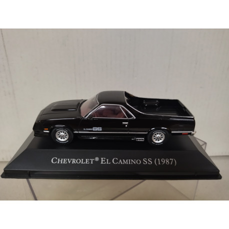 Chevrolet El Camino SS 1987 Noir – IXO 1/43 – Collection Altaya