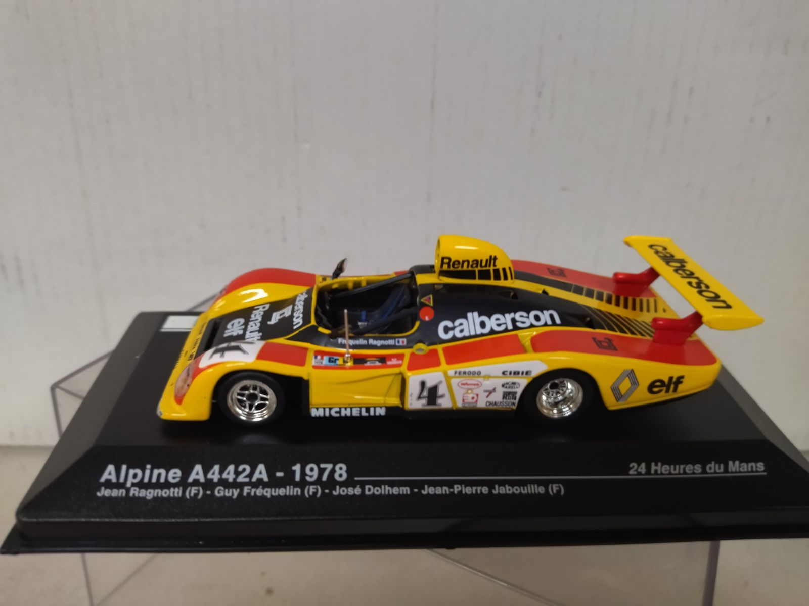 ALPINE-RENAULT A442B 1978 24 H LE MANS RAGNOTTI-FREQUELIN