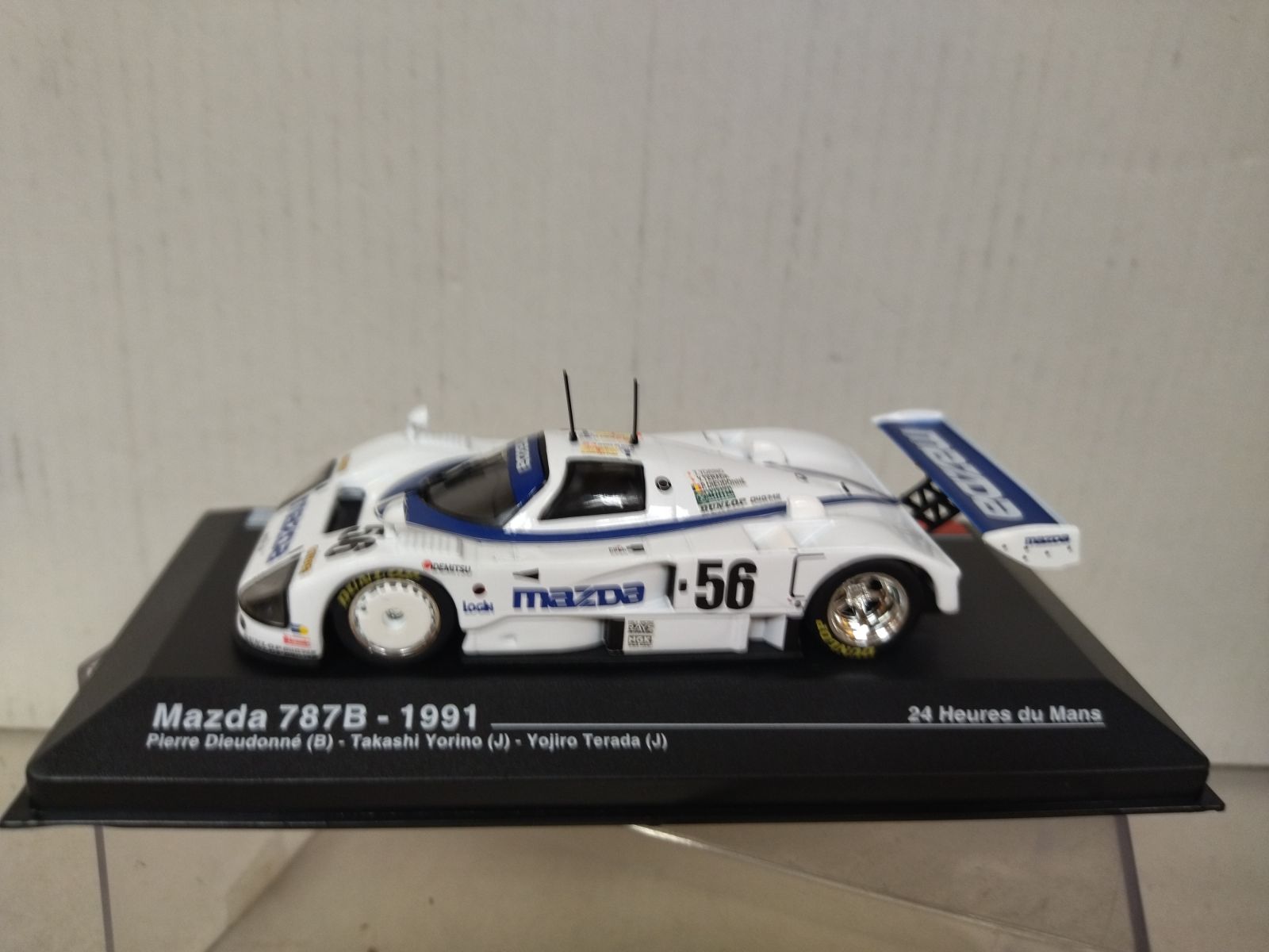 Miniature Spark 1/43 Mazda 787B #56 - Le Mans 1991 - Pilotes Terada, Yorino