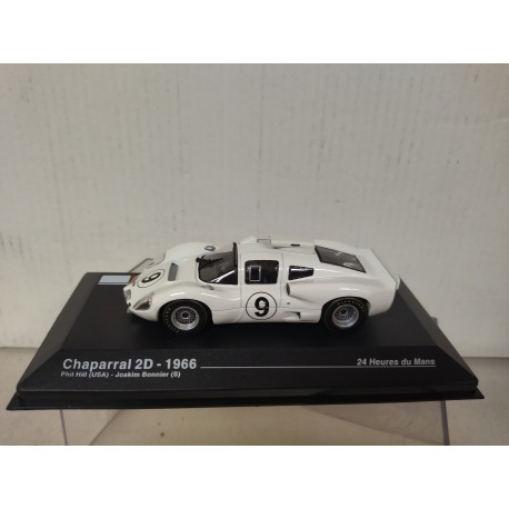 CHAPARRAL 2D 1966 24 H LE MANS HILL-BONNIER 1:43 ALTAYA IXO