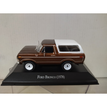 FORD BRONCO 1978 MEMORABLES MEXICO 1:43 DeAGOSTINI IXO PINTURA MAL/V FOTO