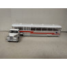 EBRO B-45 1962 IBERIA AEROPUERTO TRUCK + TRAILER 1:43 ALTAYA IXO
