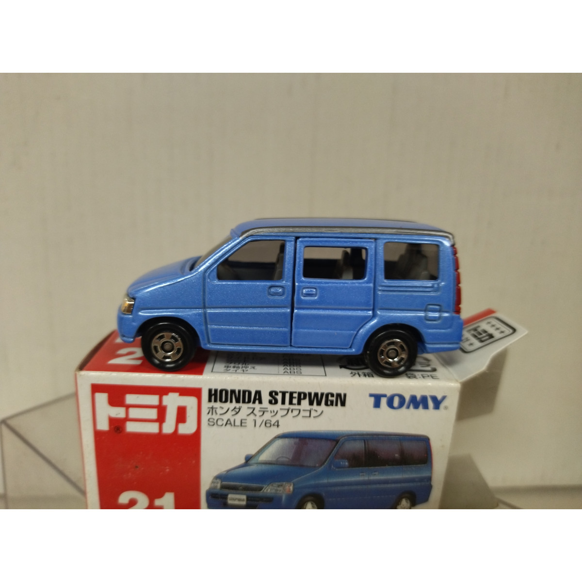 HONDA STEPWGN BLUE 1:64/apx 1:64 TOMICA 21 - BCN STOCK CARS
