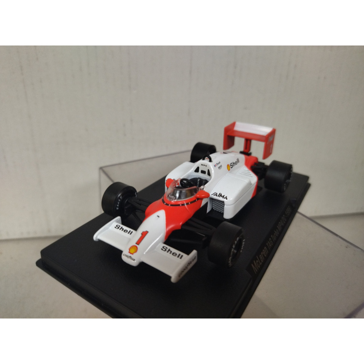 MCLAREN MP 4-2C 1986 TAG TURBO FORMULA F1 WIN ALAIN PROST 1:43 RBA