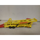 RENAULT SAVIEM PS30 RED TRANSPORT AUTOS 1:60/apx 1:64 MAJORETTE 3061 NO BOX