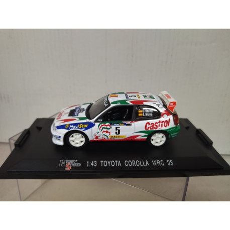 TOYOTA COROLLA WRC 1998 RALLY CATALUÑA SAINZ 1:43 HIGH SPEED