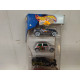 PACK 5-CARS RACING CARS 1:64 HOT WHEELS