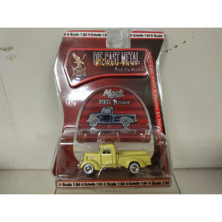 MACK JUNIOR 1937 PICKUP YELLOW 1:64 ROAD SIGNATURES