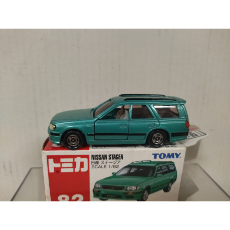 NISSAN STAGEA GREEN 1:62/apx 1:64 TOMICA 82