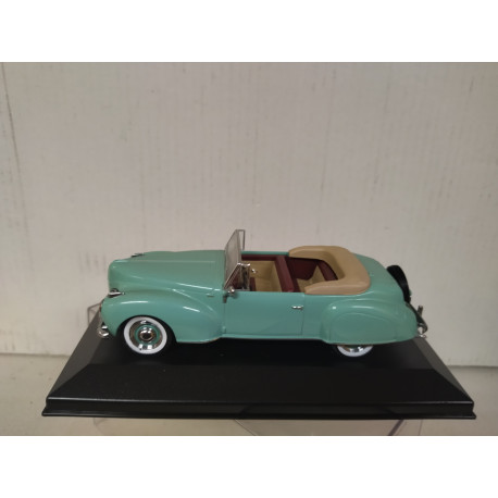 LINCOLN CONTINENTAL 1939 CONVERTIBLE GREEN 1:43 IXO MUS017 CAJA NO ORIGINAL