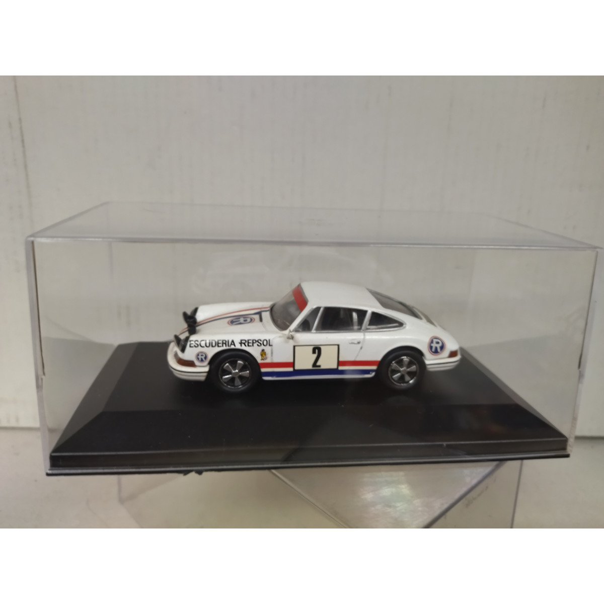 RSP405 Voiture Rallye Espagne 1/43 IXO Altaya : PORSCHE 911 S