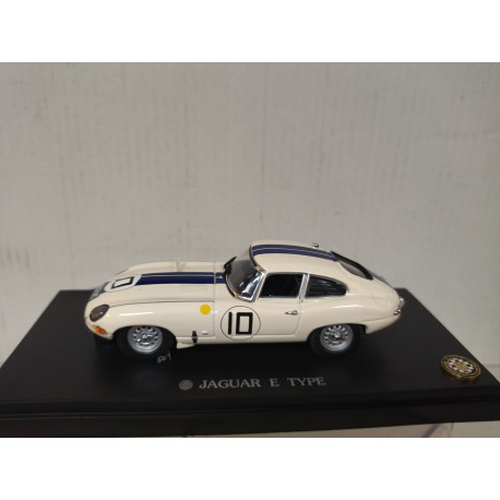 JAGUAR E-TYPE 1962 24 H LE MANS n10 1:43 KYOSHO - BCN STOCK CARS