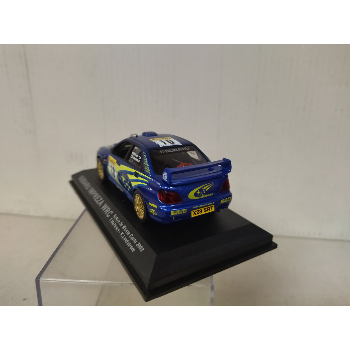 SUBARU IMPREZA WRC # 10 MONTE CARLO 2002 MAKINEN - IXO / ALTAYA - 1/43 SUBARU IMPREZA WRC # 10 MONTE CARLO 2002 MAKINEN - IXO / ALTAYA - 1/43
