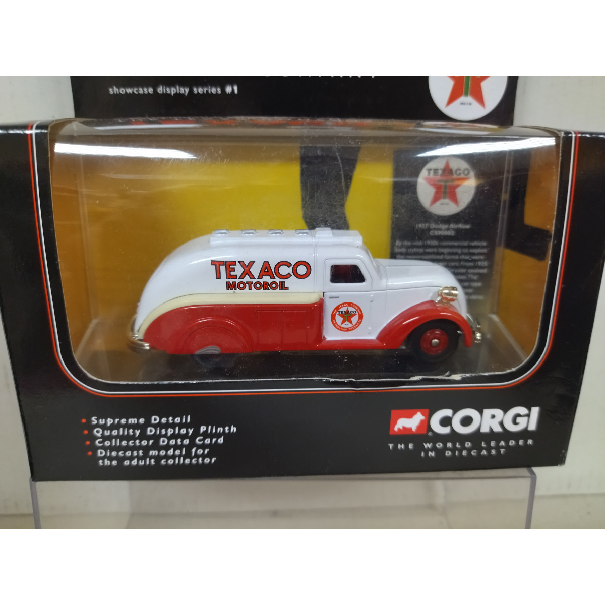 1937 Dodge Airflow Tanker Texaco Models Of Yesteryear Matchbox 1:43