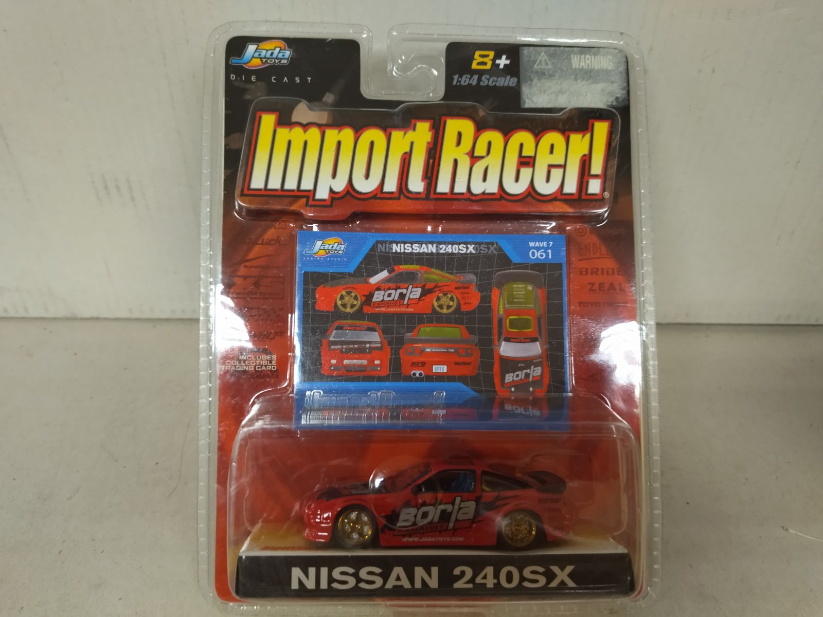 NISSAN 240 SX BORJA IMPORT RACER 1:64 JADA - BCN STOCK CARS