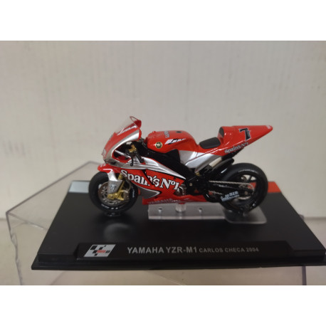 MOTO IXO ALTAYA YAMAHA YZR-M1 CARLOS CHECA 2004 1/24
