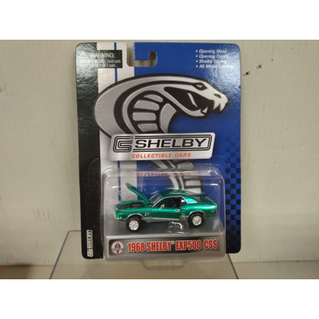 SHELBY EXP500 CSS 1968 GREEN 1:64 SHELBY COLLECTIBLES