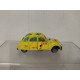CITROEN 2CV AMARILLO 64 apx 1:64 GUISVAL VINTAGE NO BOX