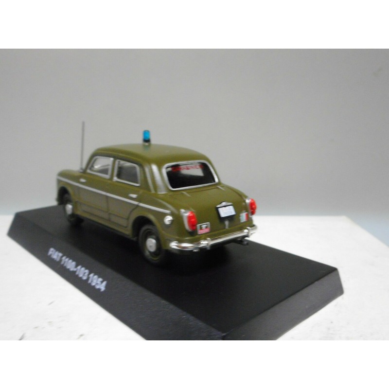 1:43 Carabinieri Fiat 1100-103 1954 Diecast Model Italia 1:43 Carabinieri Fiat 1100-103 1954 Diecast Model Italia