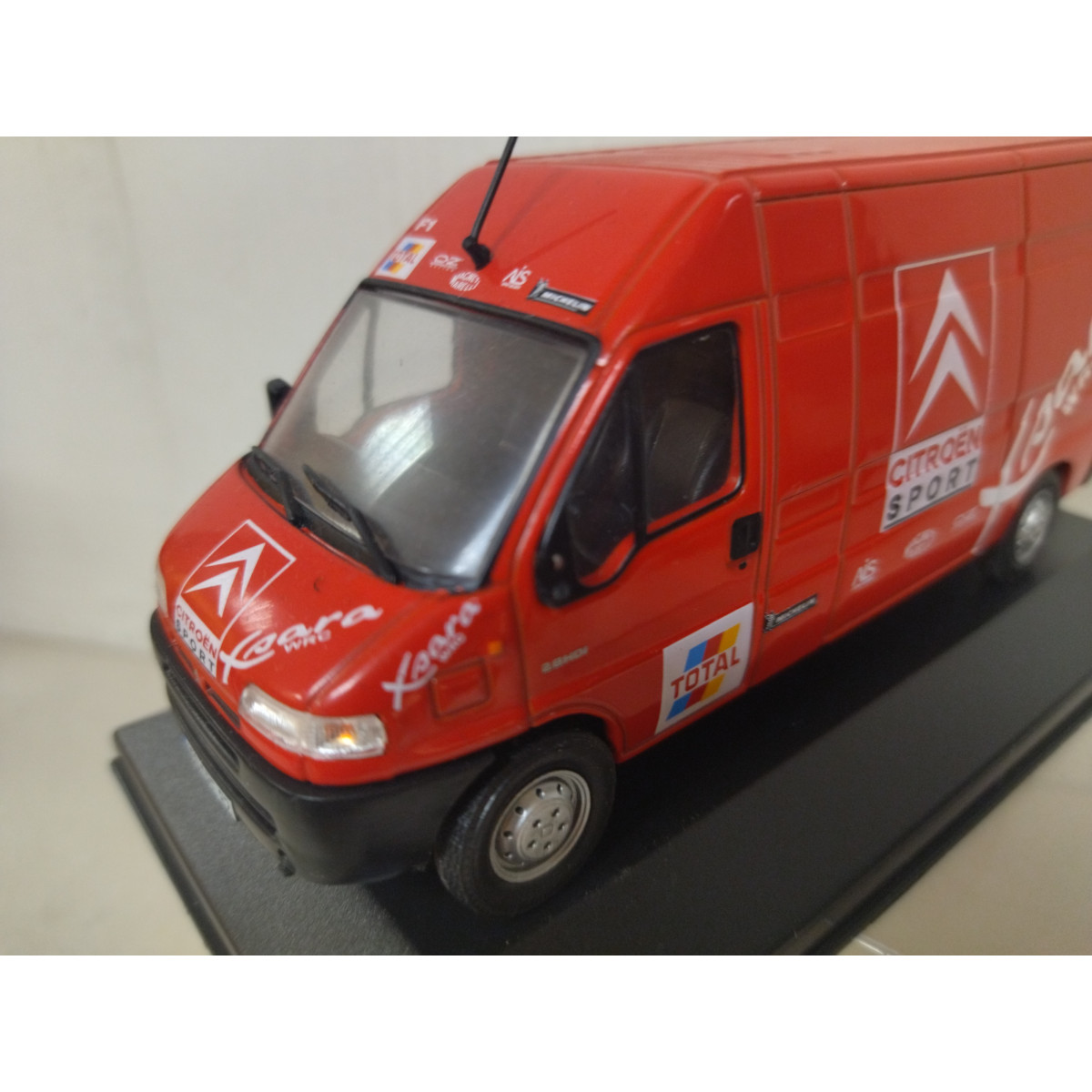 Citroen Jumper + Remorque Assistance Rallye WRC 1/43 Boite Carton